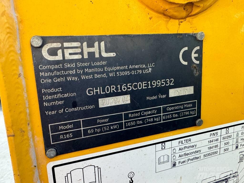 Gehl R 165 Skid steer loderler