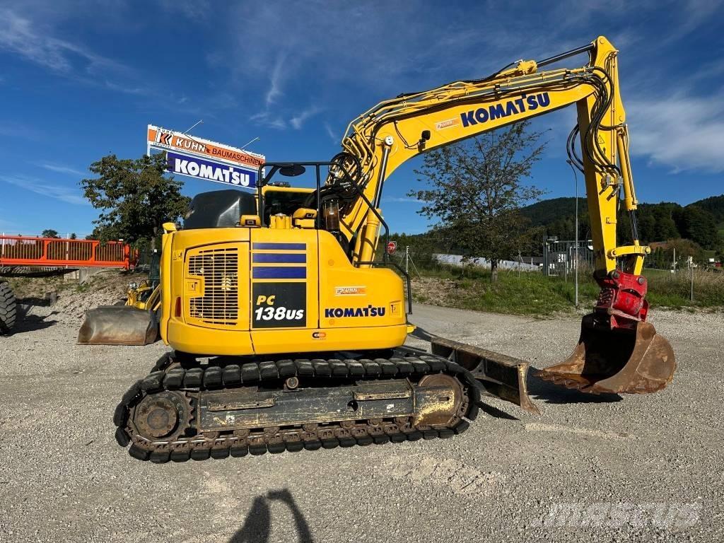 Komatsu PC 138 US-11 Paletli ekskavatörler