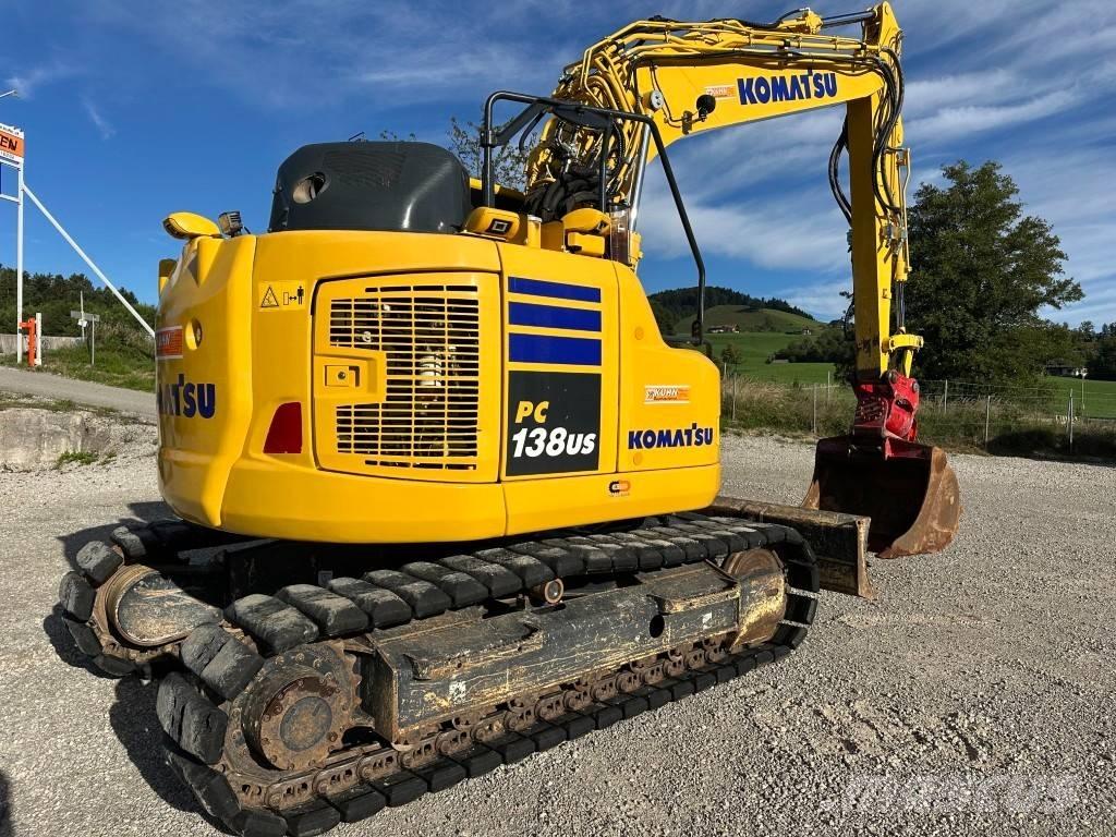 Komatsu PC 138 US-11 Paletli ekskavatörler