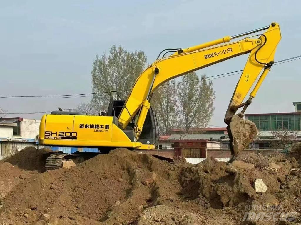 Sumitomo SH200 Paletli ekskavatörler