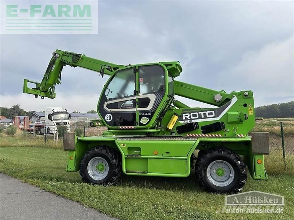 Merlo roto r40.16 Tarimsal teleskopik yükleyiciler