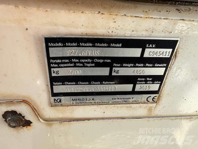 Merlo P27.6 Plus Teleskopik yükleyiciler