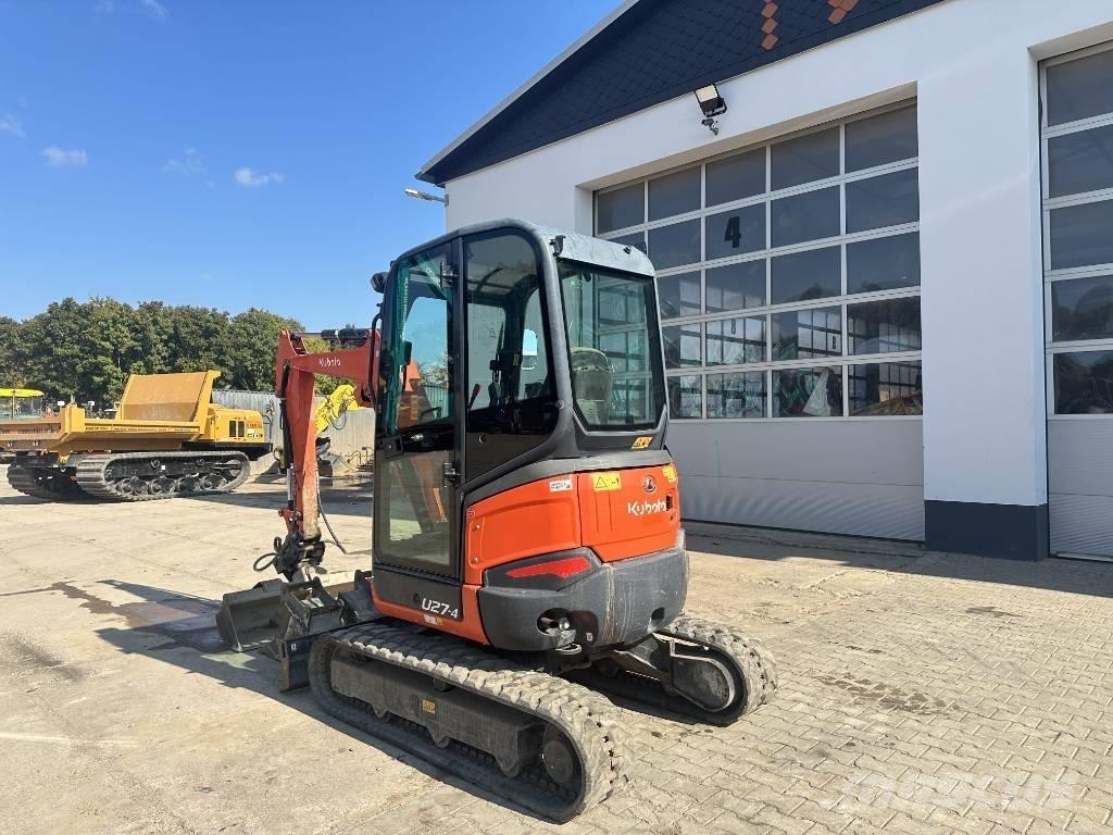Kubota U 27-4 Mini ekskavatörler, 7 tona dek