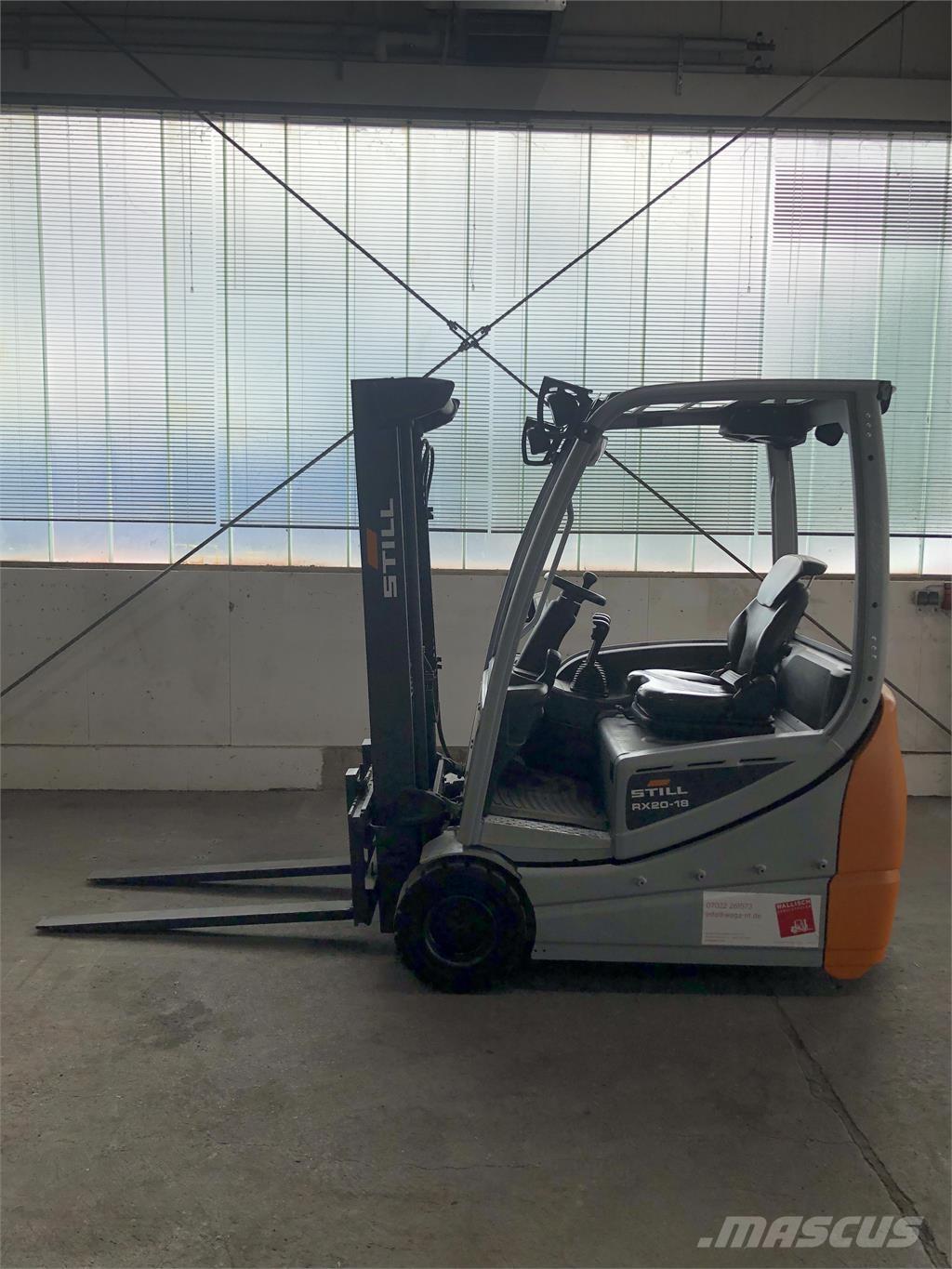 Still RX20-18 Elektrikli forkliftler