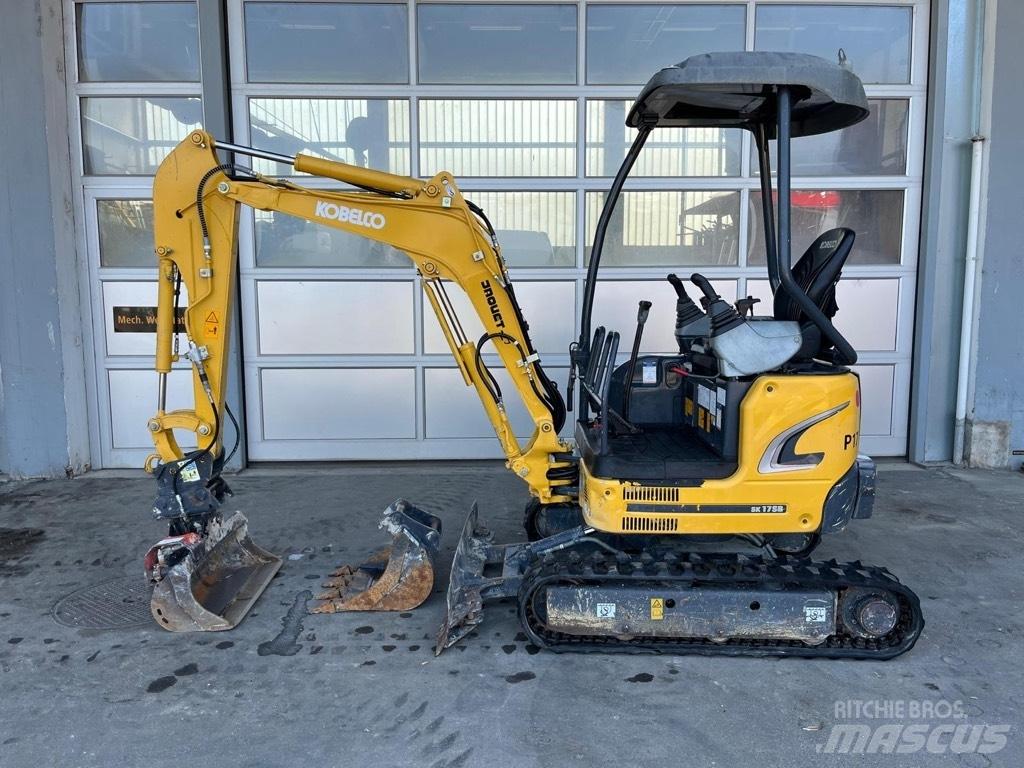 Kobelco SK17SR-3E Mini ekskavatörler, 7 tona dek