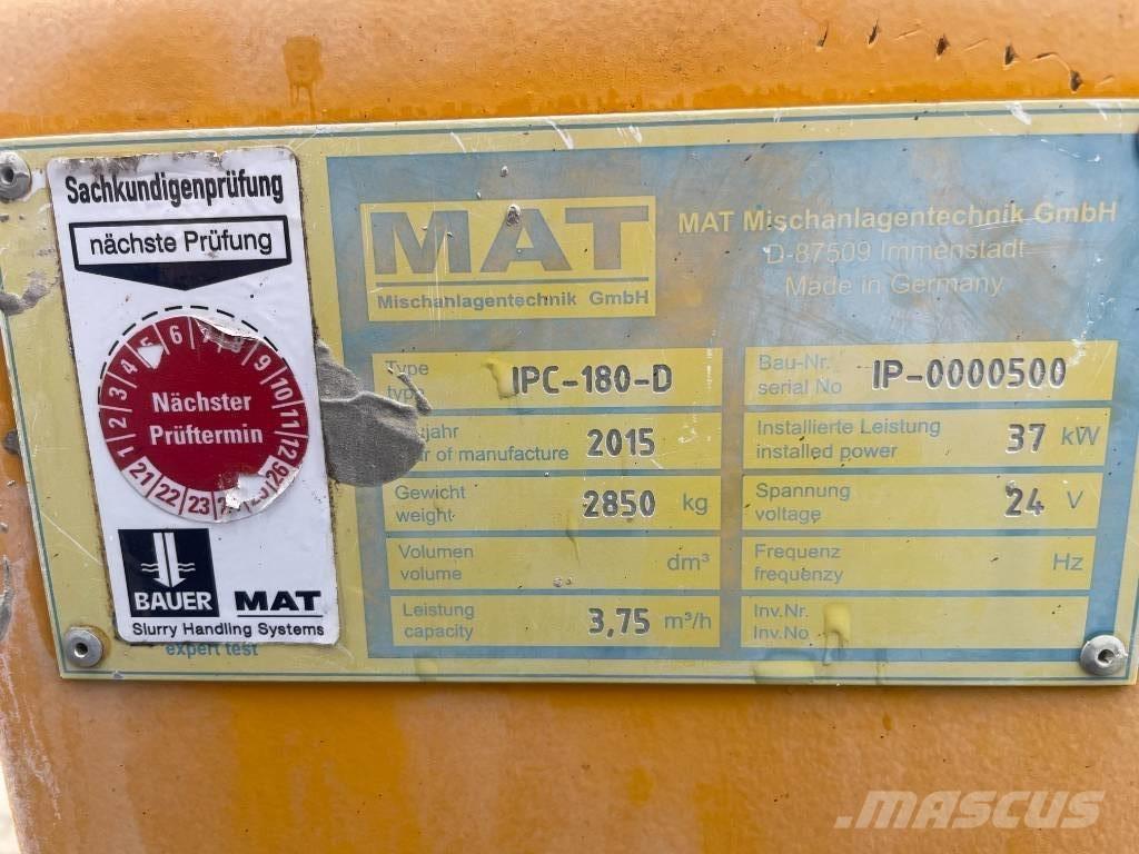 Bauer MAT IPC 180-D Diger