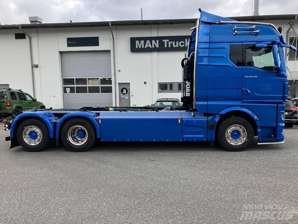 MAN TGX 26.510 Vinçli kamyonlar