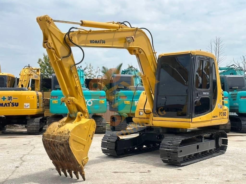 Komatsu PC 60 Mini ekskavatörler, 7 tona dek