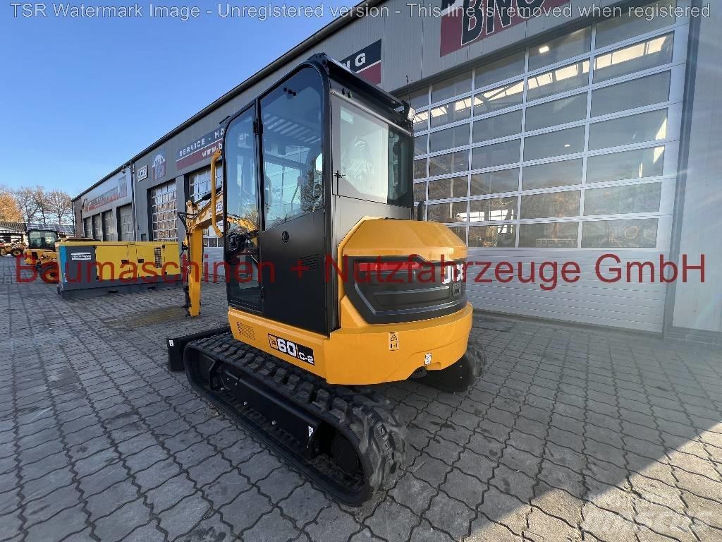 JCB 60C-2 -werkneu- Mini ekskavatörler, 7 tona dek