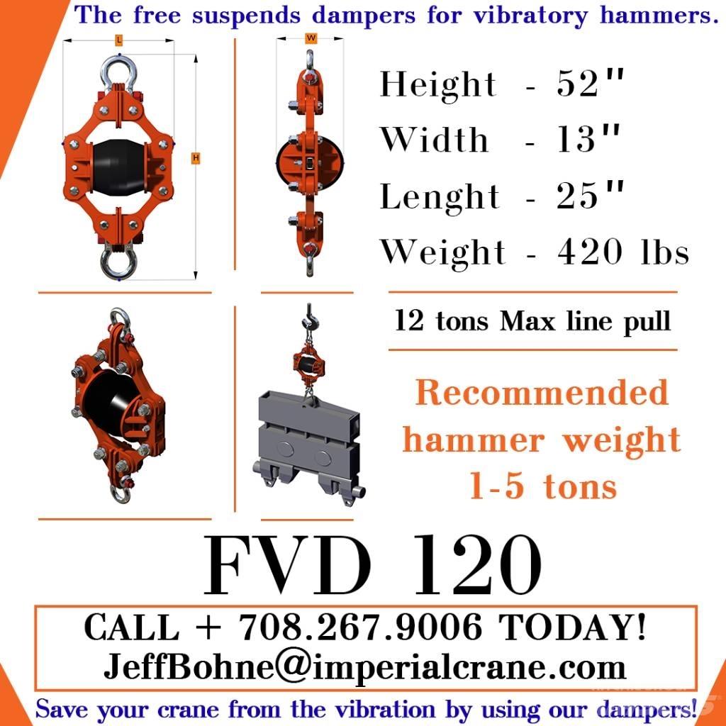  Finaros FVD 120 Hidrolik şahmerdanlar
