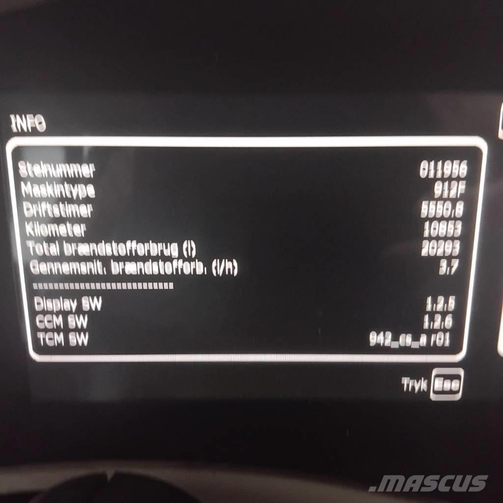 Hydrema 912FS Yol disi kaya kamyonu