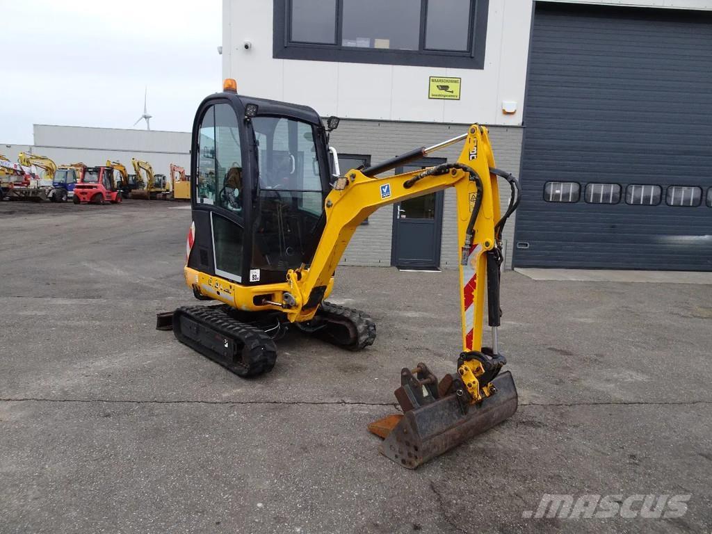 JCB 8018 Mini ekskavatörler, 7 tona dek