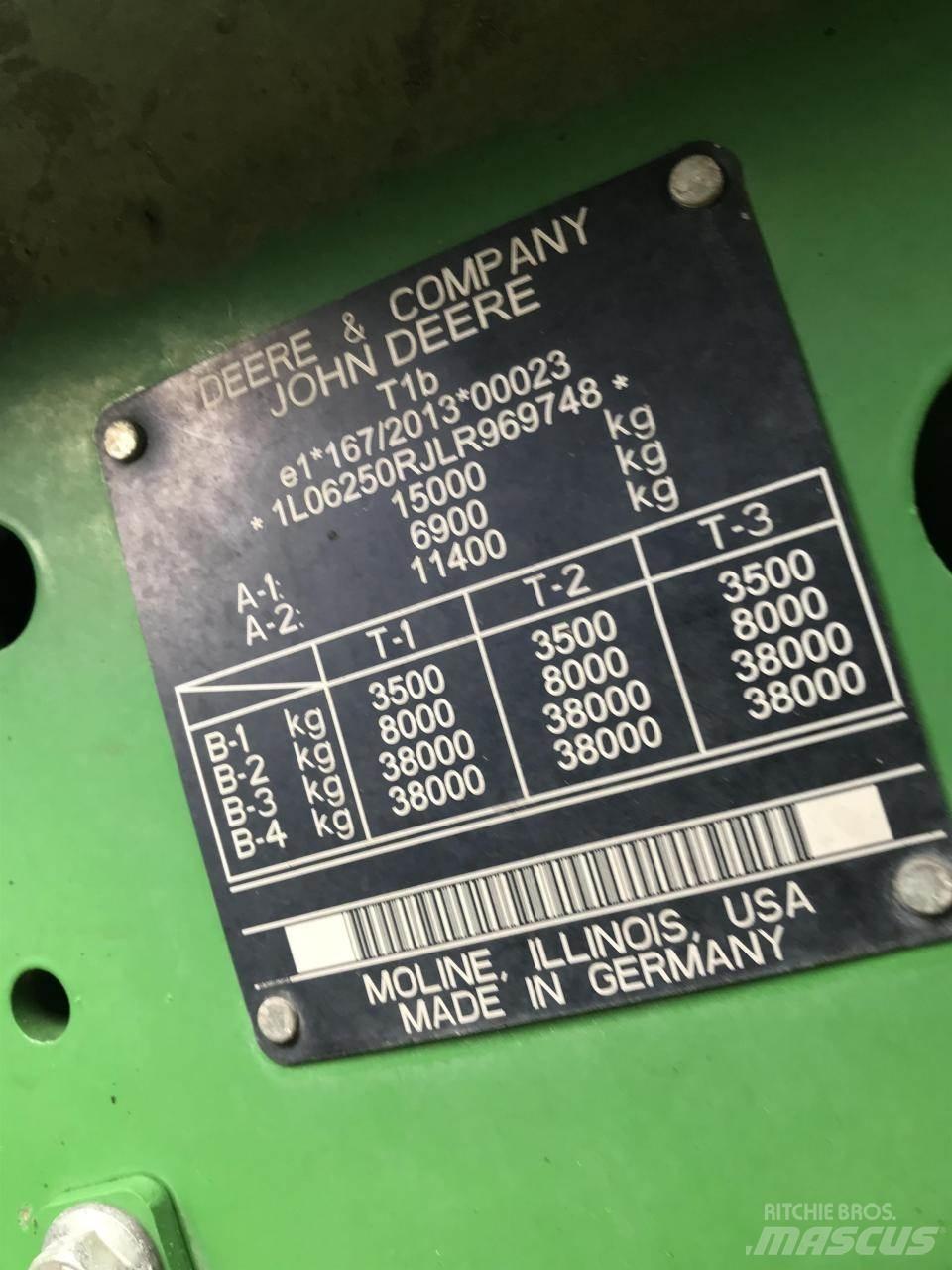 John Deere 6250R Traktörler