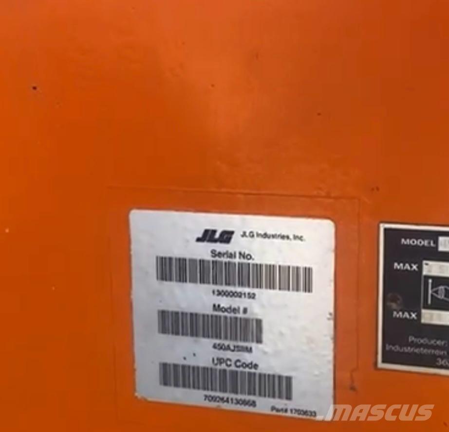 JLG AJ450 Körüklü personel platformları