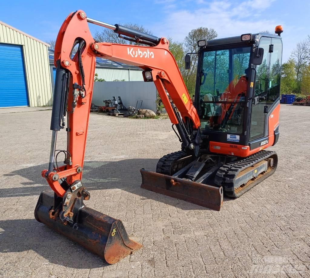 Kubota KX027-4 Mini ekskavatörler, 7 tona dek