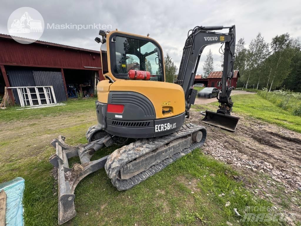 Volvo ECR 58 Mini ekskavatörler, 7 tona dek