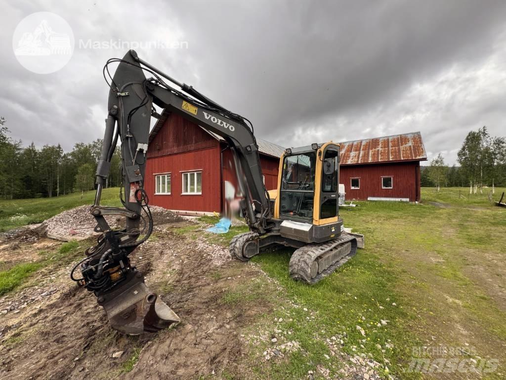 Volvo ECR 58 Mini ekskavatörler, 7 tona dek