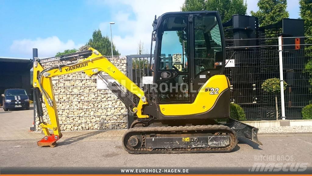 Yanmar SV 22 Mini ekskavatörler, 7 tona dek