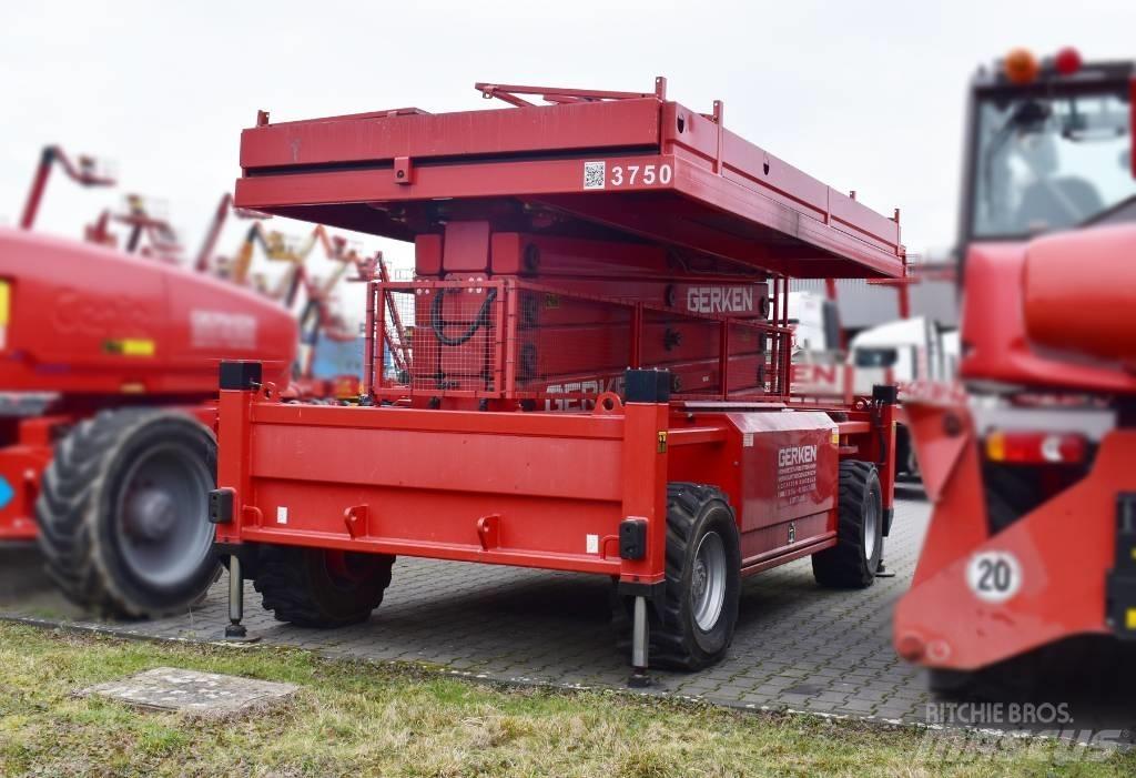 HAB S195-24D4WDS Makasli platformlar