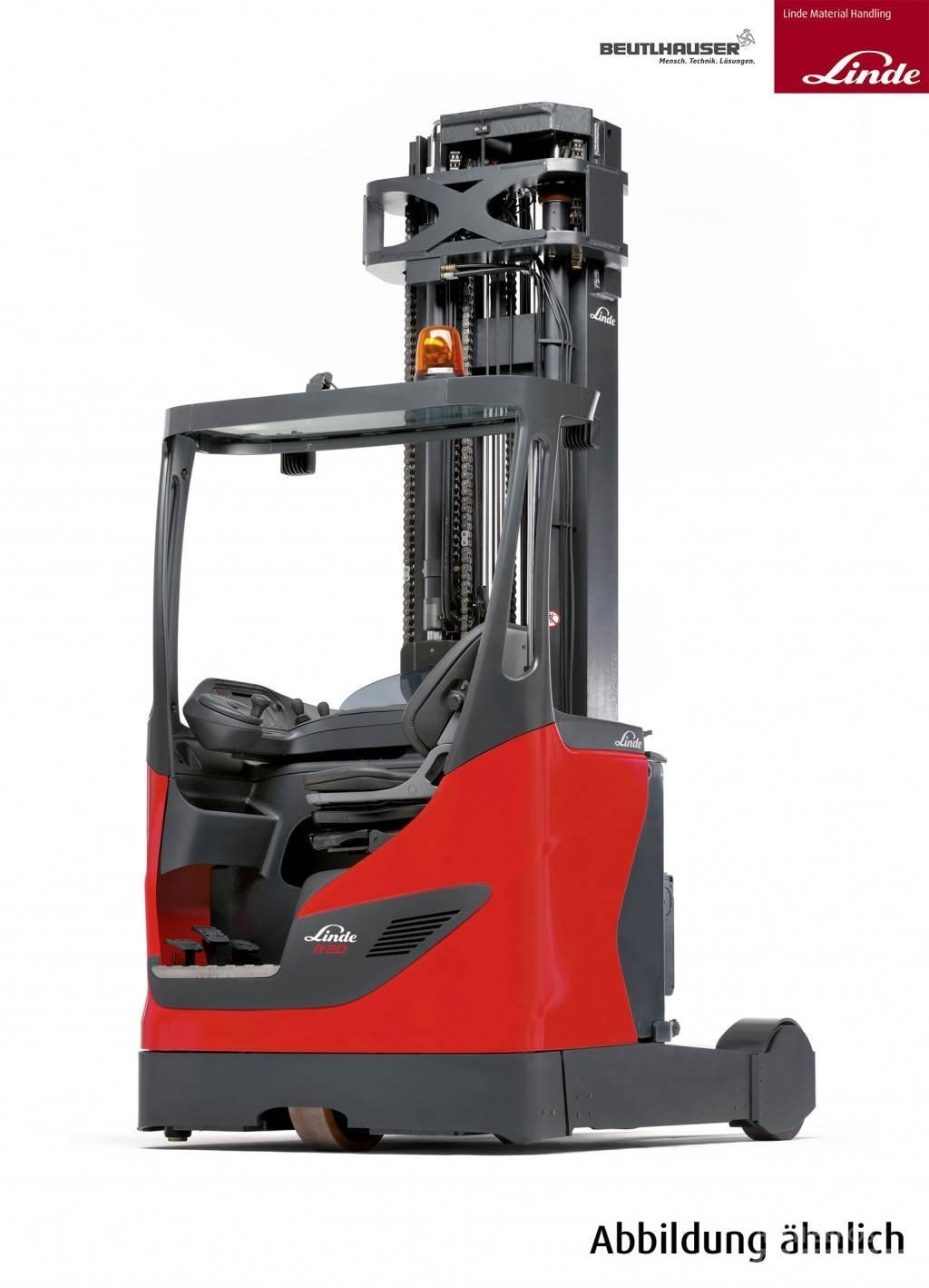 Linde R16HD Reach truck - depo içi istif araçları
