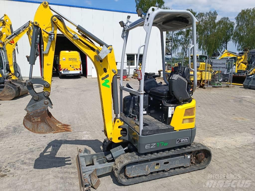 Wacker Neuson EZ17e Paletli ekskavatörler