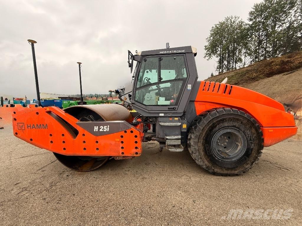 Hamm H 25 I Tek tamburlu silindirler