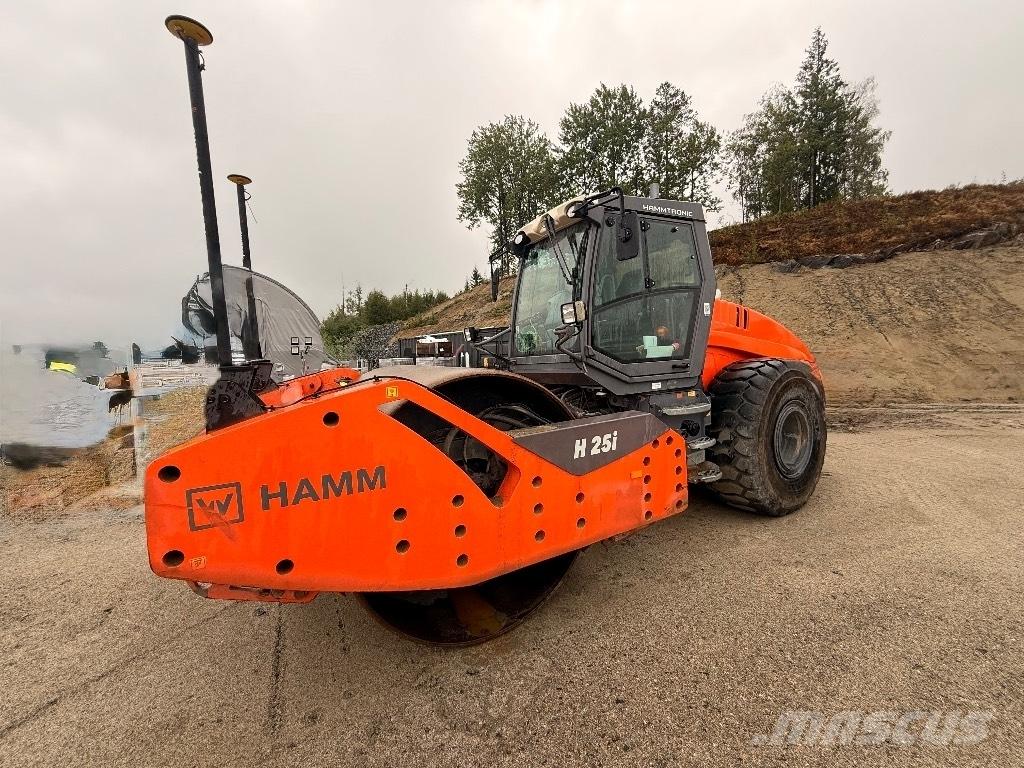 Hamm H 25 I Tek tamburlu silindirler