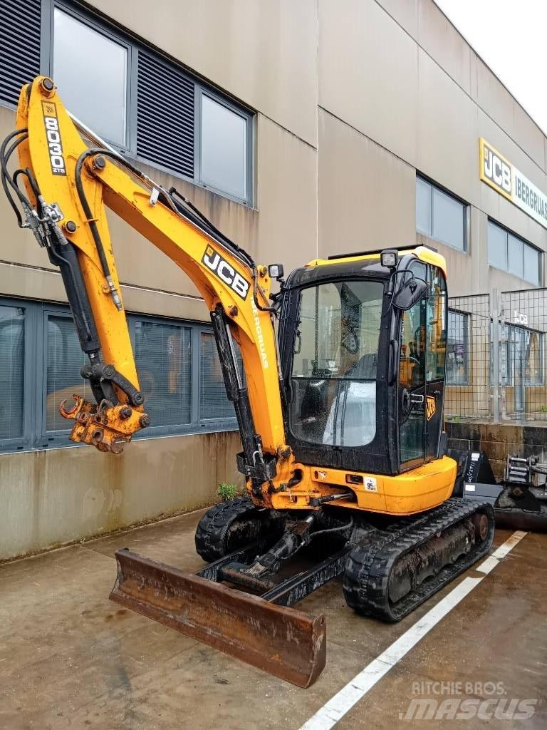 JCB 8030 ZTS Mini ekskavatörler, 7 tona dek