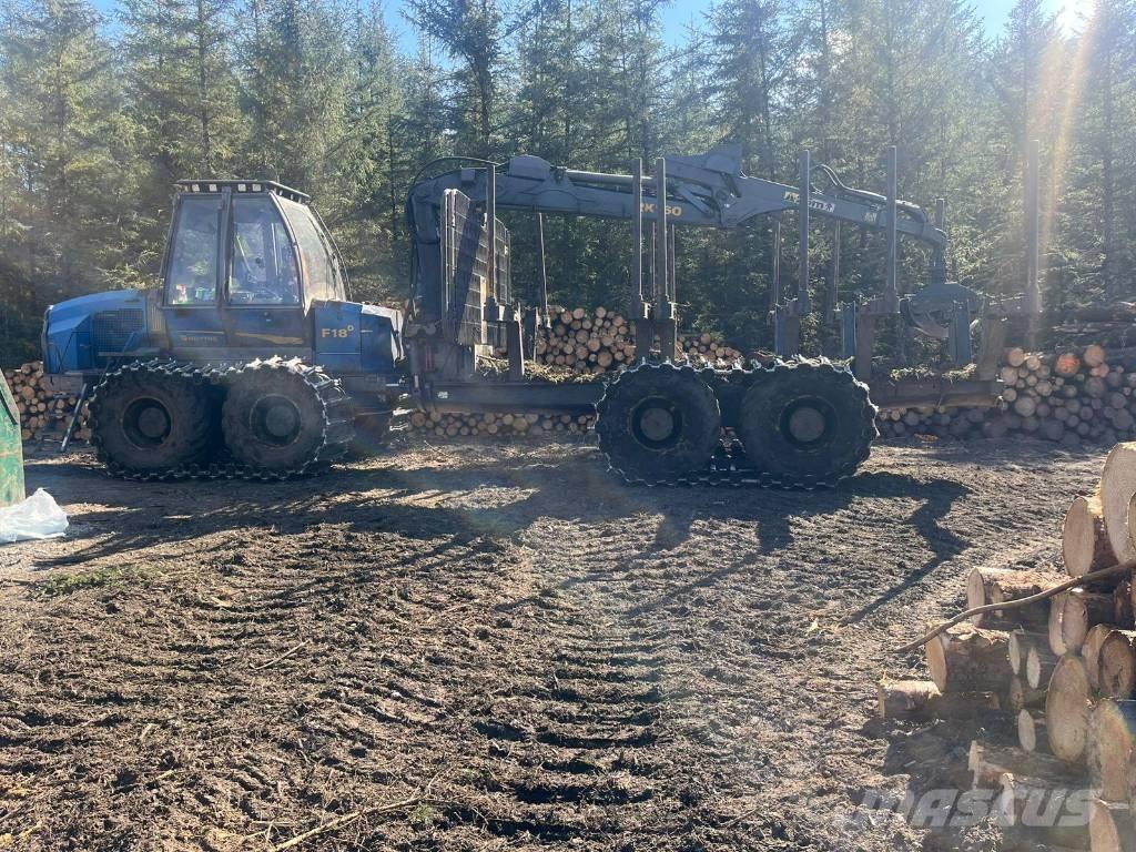 Rottne F18D Tomruk yükleyici traktörler