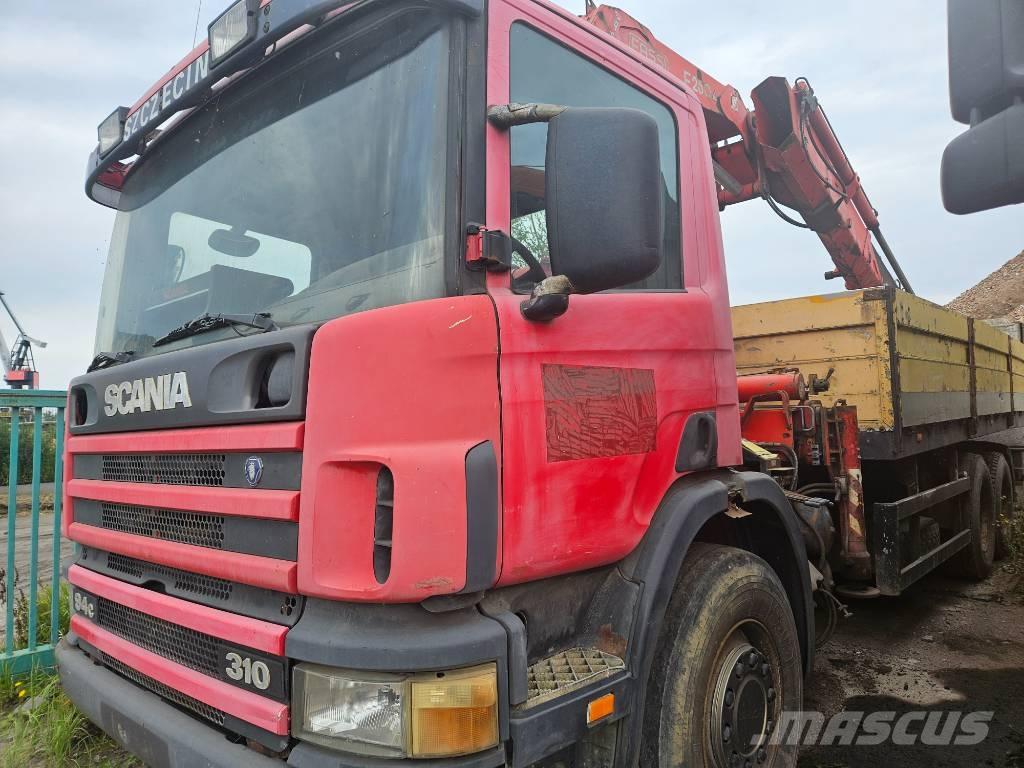 Scania P 94 FASSI Kapali kasa kamyonlar