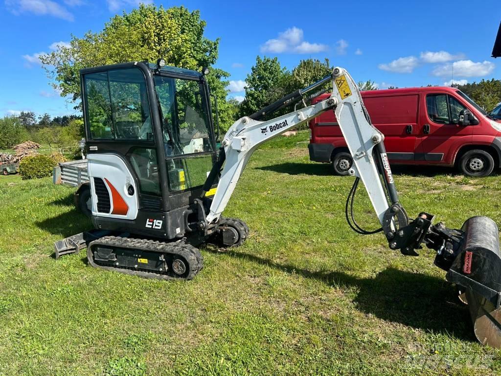 Bobcat E 19 Mini ekskavatörler, 7 tona dek