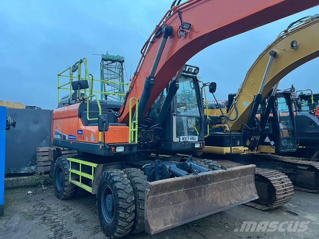 Doosan DX 190 W-3 Lastik tekerli ekskavatörler