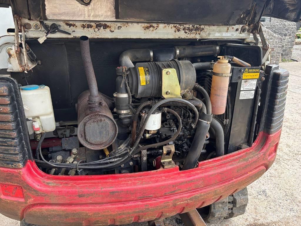 Takeuchi TB 125 Mini ekskavatörler, 7 tona dek