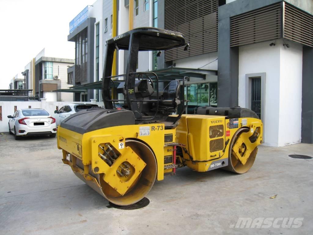 Volvo DD 70 Çift tamburlu silindirler