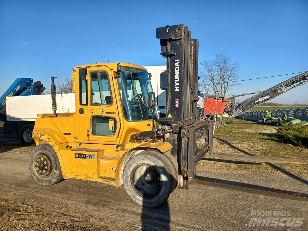 Hyundai 80 D-7 E Dizel forkliftler