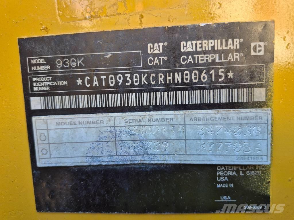 CAT 930 K Tekerlekli yükleyiciler