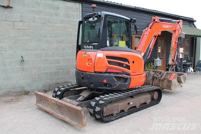 Kubota U 48-4 Mini ekskavatörler, 7 tona dek