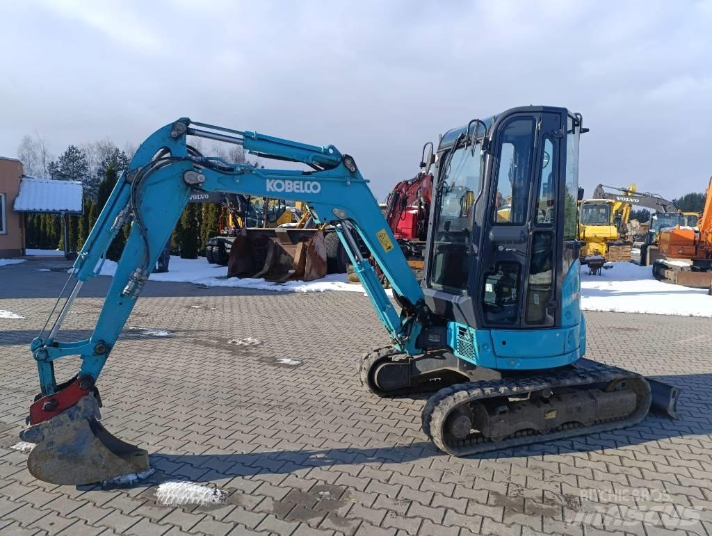 Kobelco SK 25 SR Mini ekskavatörler, 7 tona dek