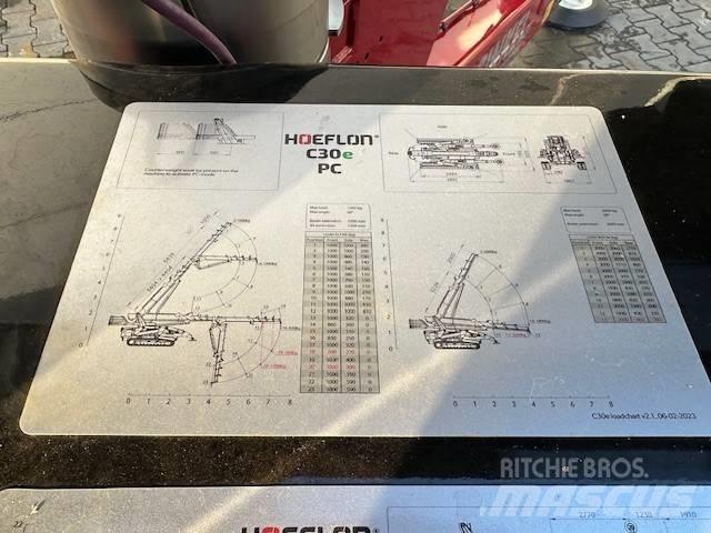 Hoeflon C30e Mini vinçler