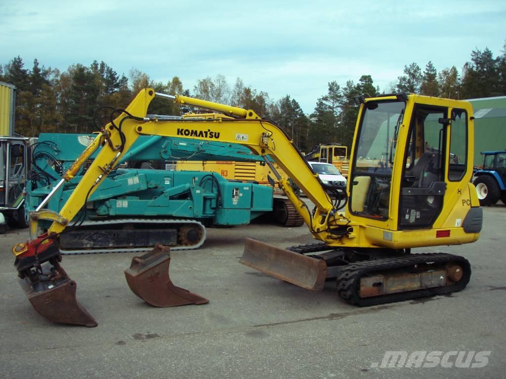 Komatsu PC 30-7 Mini ekskavatörler, 7 tona dek