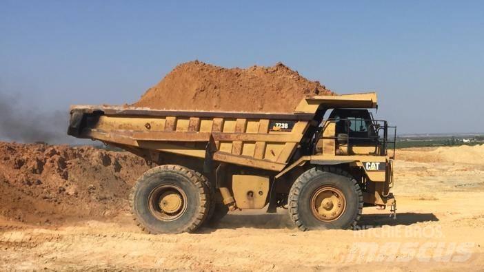 CAT 773 B Yol disi kaya kamyonu