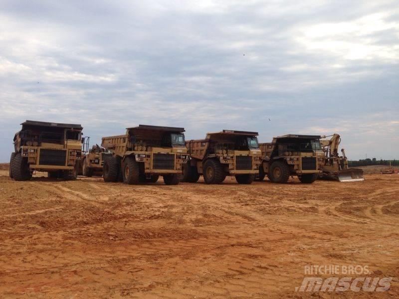 CAT 773 B Yol disi kaya kamyonu