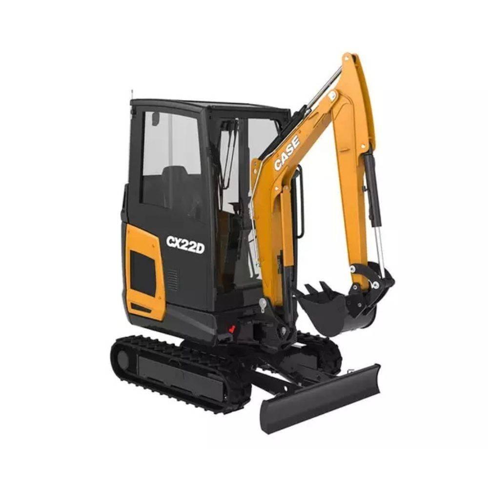 CASE CX 22 D Mini ekskavatörler, 7 tona dek