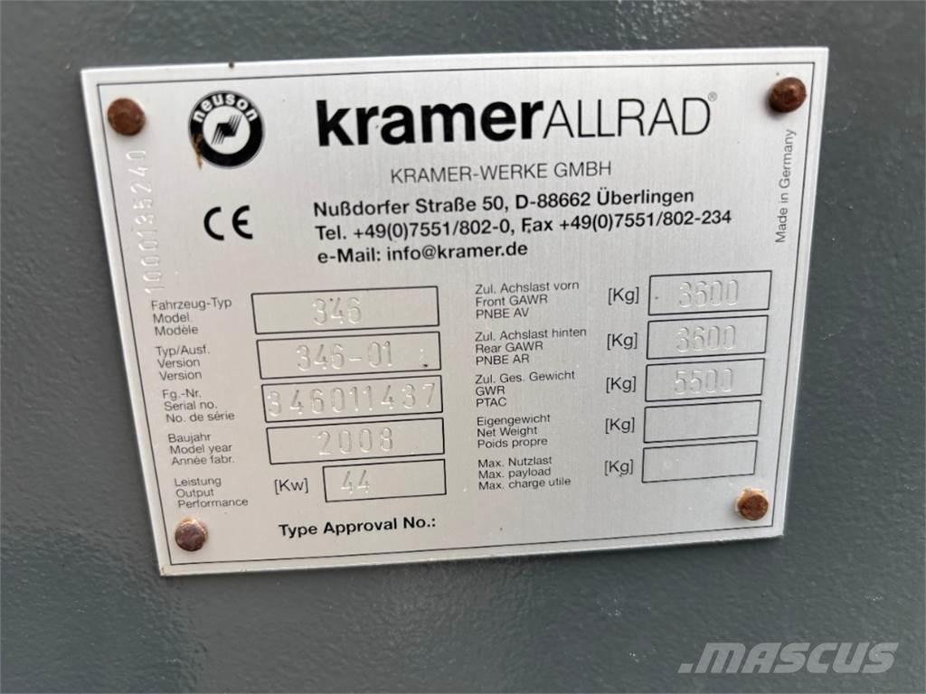 Kramer 750 Tekerlekli yükleyiciler