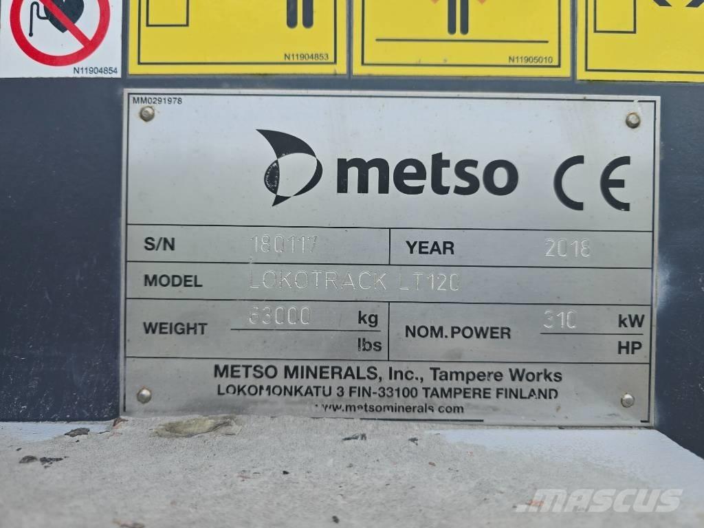 Metso LT 120 Gezer kırıcılar