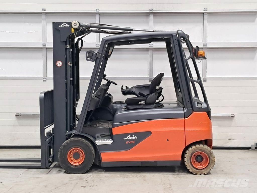 Linde E25L-01 Elektrikli forkliftler