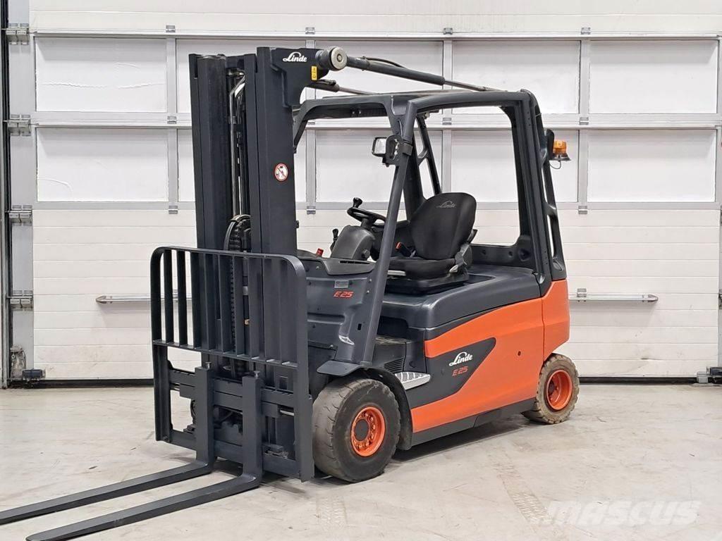 Linde E25L-01 Elektrikli forkliftler