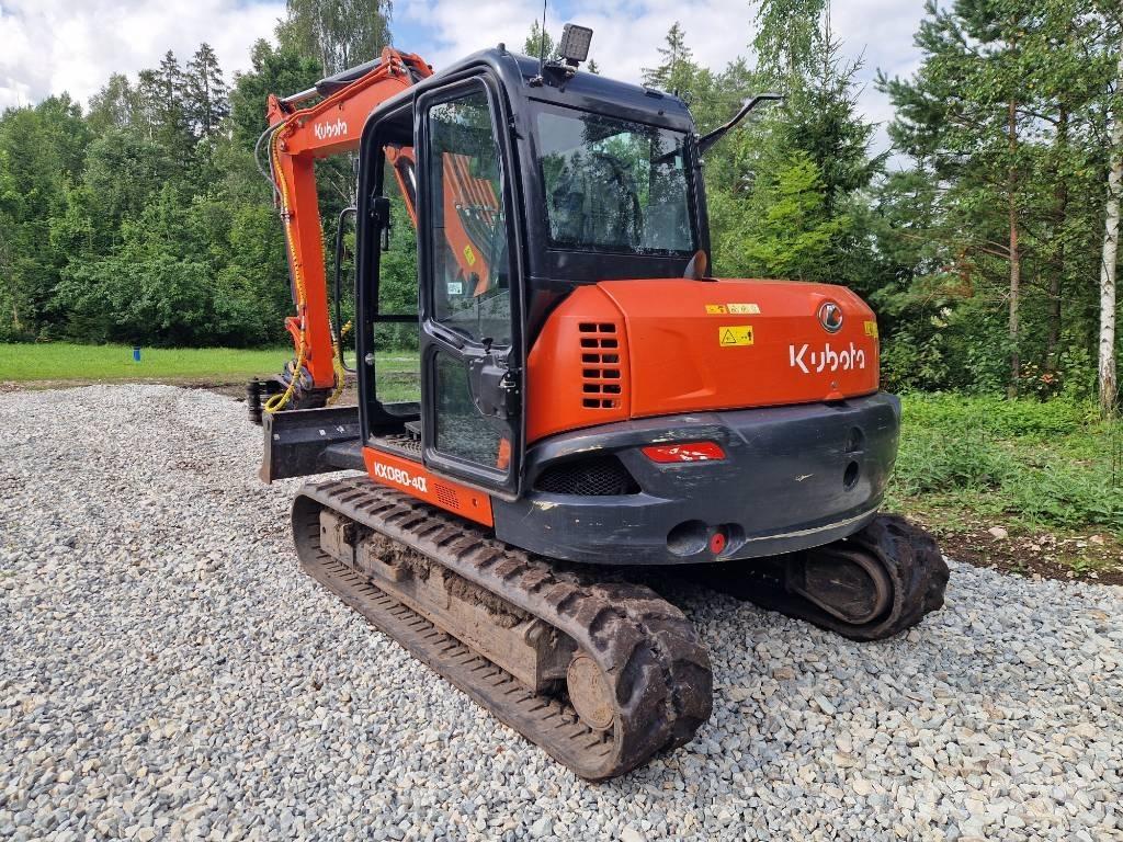 Kubota KX 080-4 Midi ekskavatörler 7 - 12 t