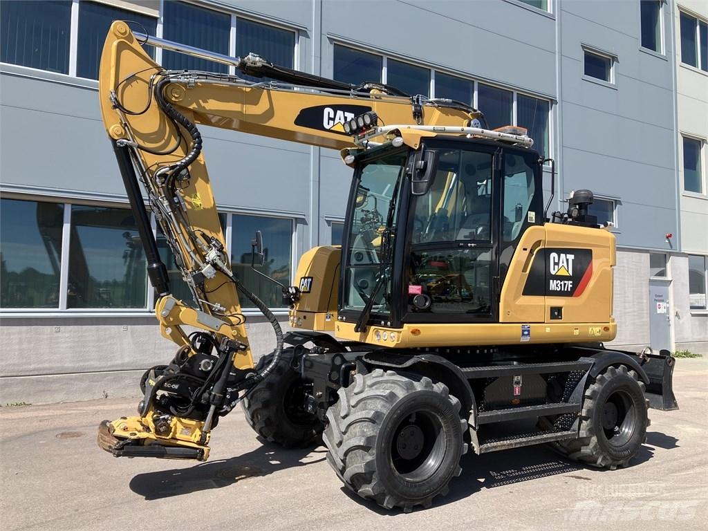 CAT 317 F Lastik tekerli ekskavatörler