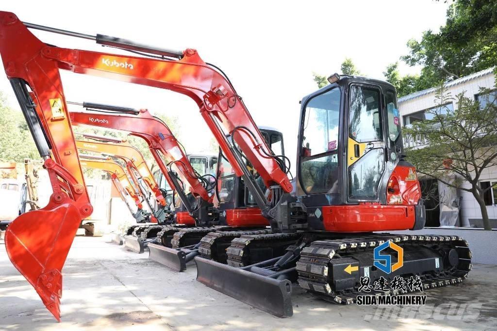 Kubota KX161-3 Mini ekskavatörler, 7 tona dek
